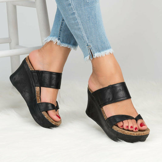 👡 Sandales Haut Talon Femme – Compensées Élégantes Été | Charme XL
