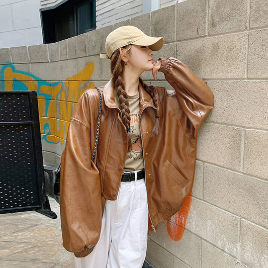 🧥 Veste cuir motard – Haut de gamme & style urbain chic