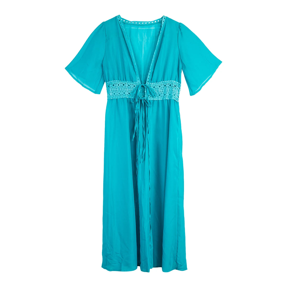 👗 Ensemble Bikini & Robe Plage Femme – Grande Taille S à XXXL Été 2024.