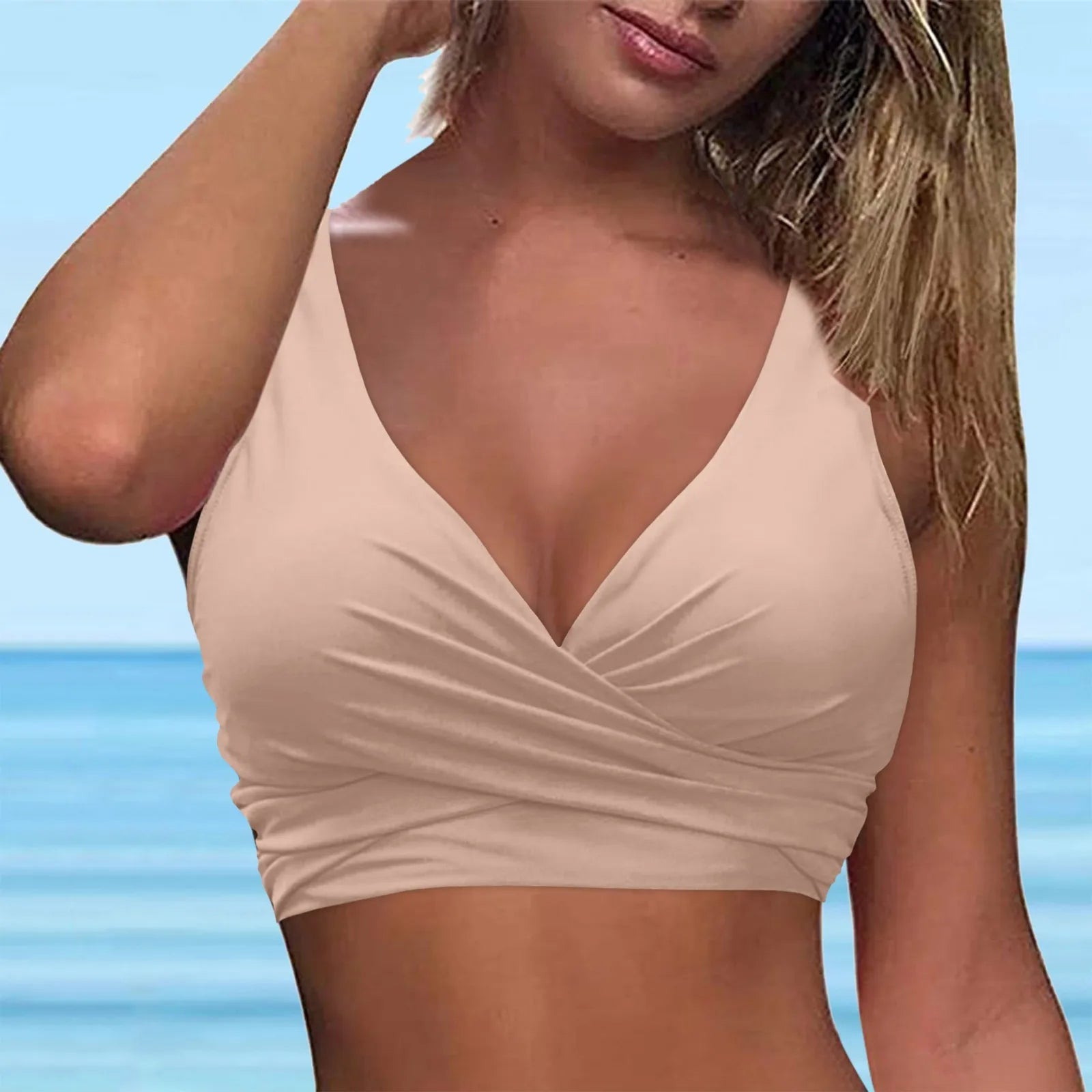 👙 Tankini Grande Taille 2024 – Maillot Femme avec Armatures & Lacets.
