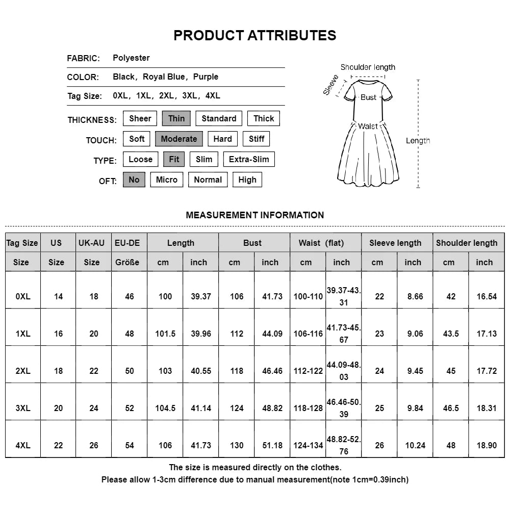 👗 Robe Été Grande Taille Femme 2024 – Col V, Jersey Uni & Coupe Trapèze.