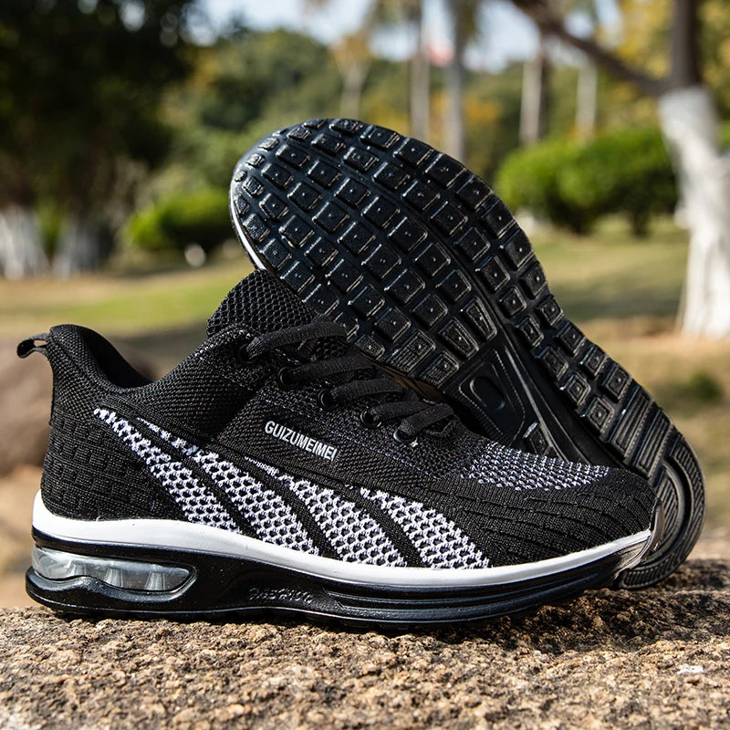 👟 Baskets running femme – Sneakers respirantes à lacets.